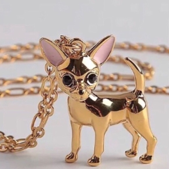 KATE SPADE CINCO DE MAYO CHIHUAHUA NECKLACE